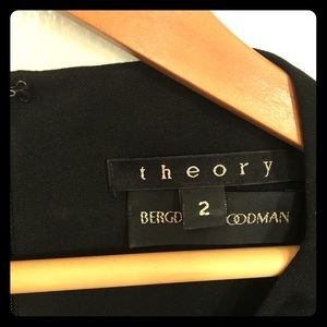 Theory  Bergdorf Goodman Black Dress Size 2
